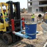 Fork Lift Mounted Bucket Lifter